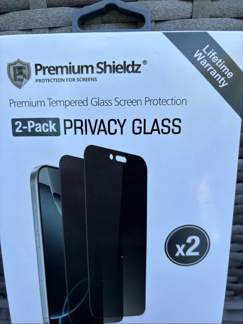 Premium Shieldz Privacy Glass Screen Protector for iPhone 17 Air - 2 pack
